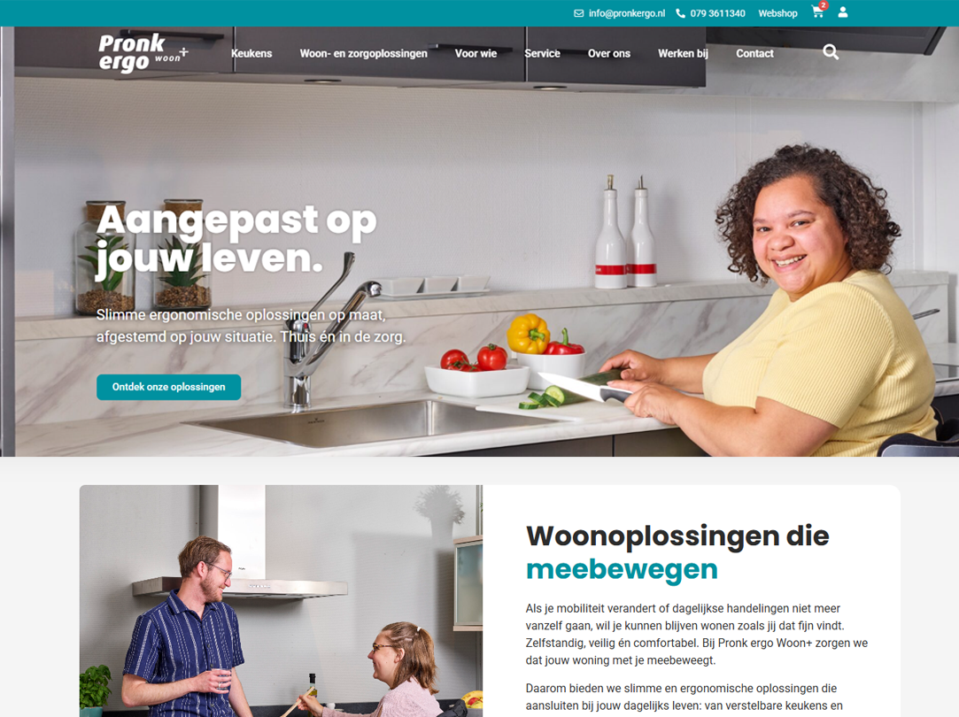 Pronk ergo woon+